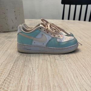 Nike Kids Sneakers - Mint Green and Cream
